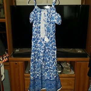 Girl's skirted romper